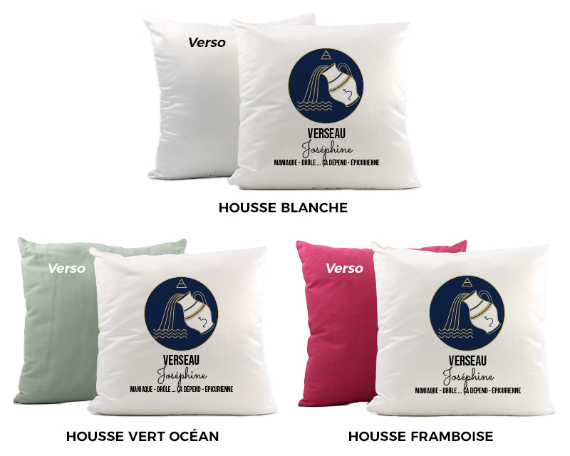 Coussin personnalisé - Signes du Zodiaque