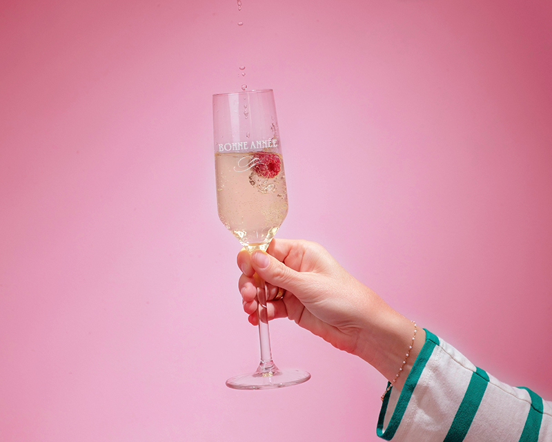 Flûtes à champagne personnalisable – Prénom