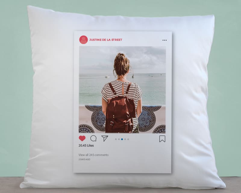 Coussin personnalisé photo - Instamoment
