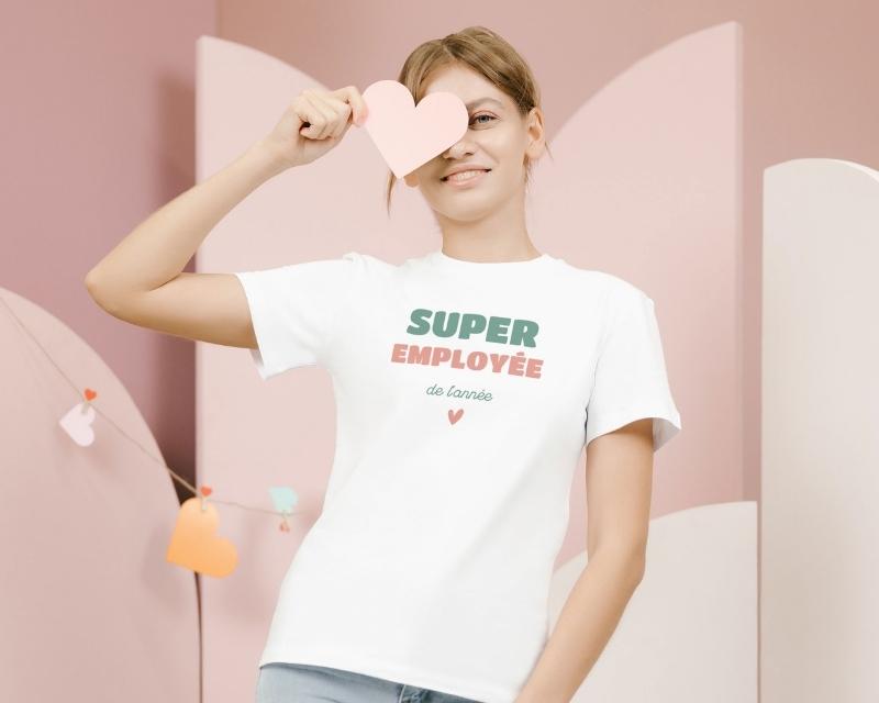 T-shirt femme personnalisé - Super Employée