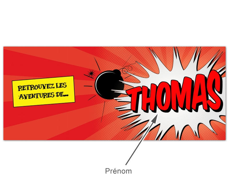 Mug personnalisé - BD Comics