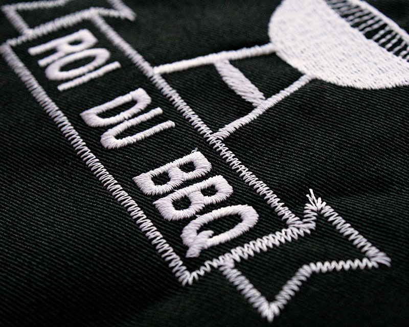 Tablier Brodé Barbecue