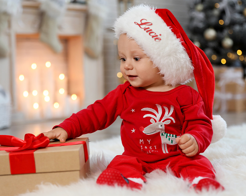 Bonnet du Père Noël personnalisable