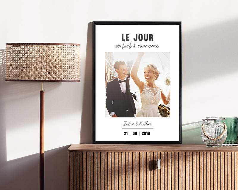 Affiche personnalisée - Le Jour Où...