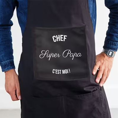 Tablier personnalisé prénom