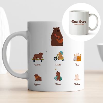 Mug personnalisé - Tribu Ours