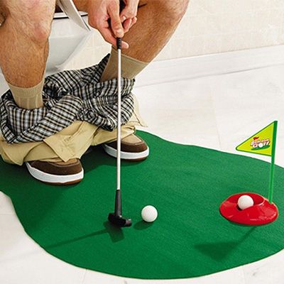 Set de mini-golf pour les toilettes