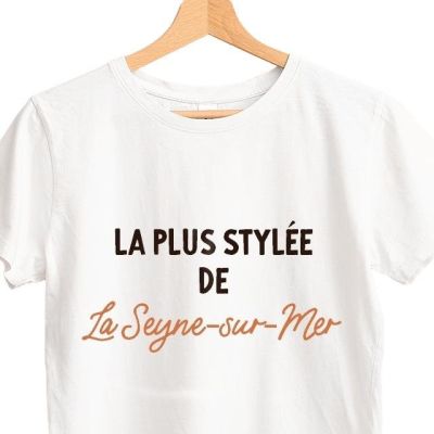 T-shirt femme personnalisé La Seyne-sur-Mer