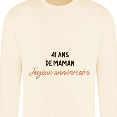 Sweat message maman 41 ans
