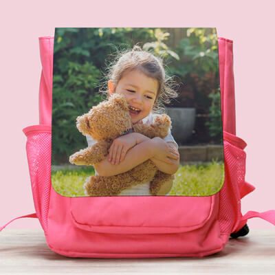 Sac à dos rose photo