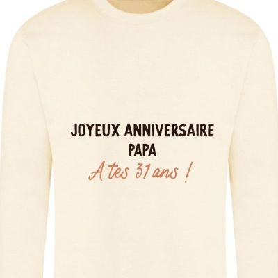 Sweat message papa 31 ans