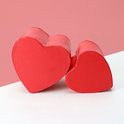 Boîte coeur cadeau - Petite et grande taille