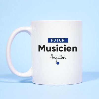 Mug personnalisé - Futur musicien