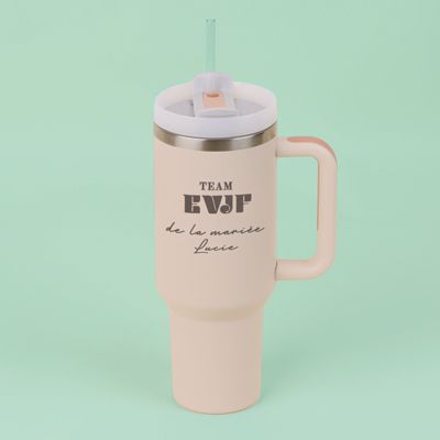 Gourde lifestyle personnalisée - EVJF