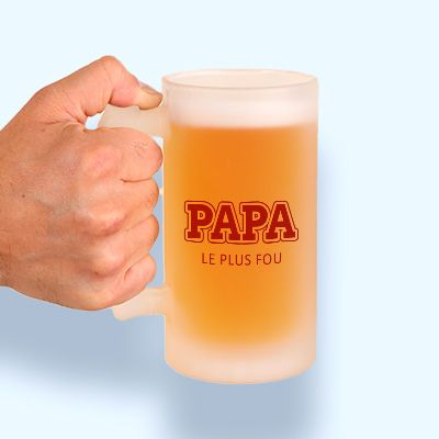 Chope de bière personnalisée - College Style