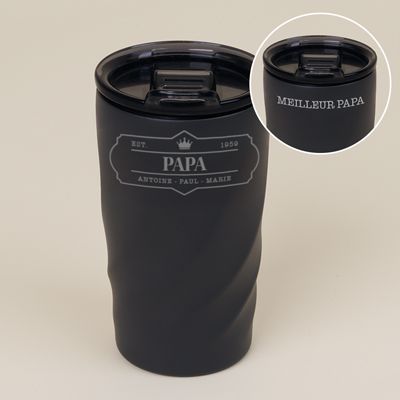 Mug vortex personnalisé - Établi depuis