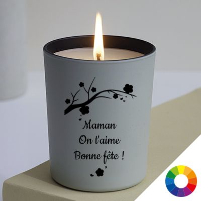 Bougie personnalisable parfumée - un Air de Printemps