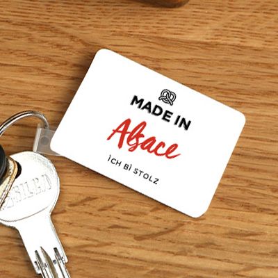 Porte-clef personnalisé - Made In Alsace