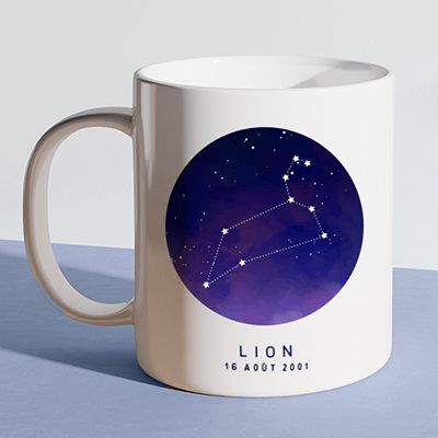 Mug personnalisé Constellation - Lion