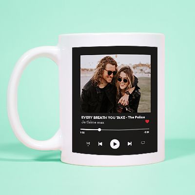Mug personnalisé photo - Spotify