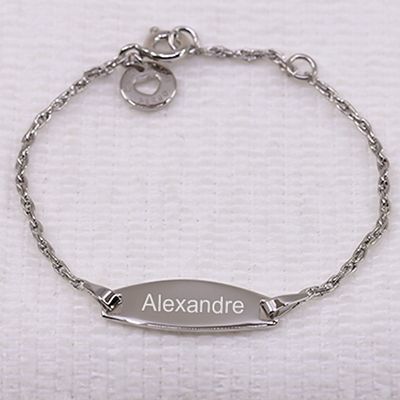 Gourmettes Bébé Altesse en argent véritable