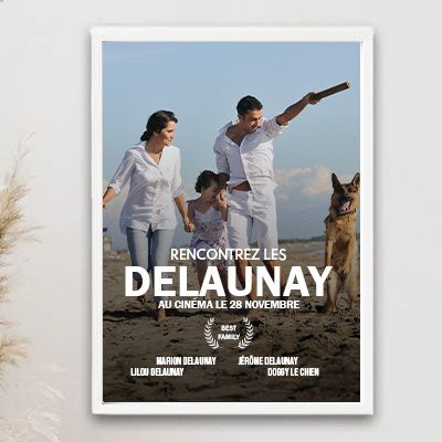 Affiche de film personnalisée