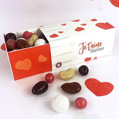 Petit coffret de chocolats - Amour