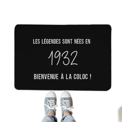 Paillasson message année 1932