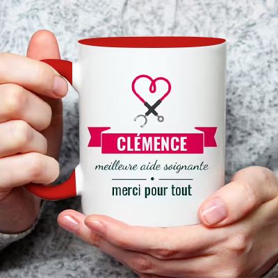 Mug personnalisé remerciements - Personnel Soignant