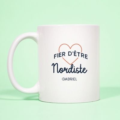 Mug personnalisé - Fier d'être Nordiste