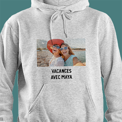 Sweat personnalisé - Photo