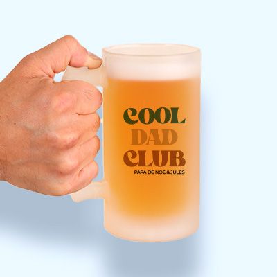 Chope de bière personnalisée - Cool Dads Club