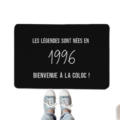 paillasson message homme né en 1996