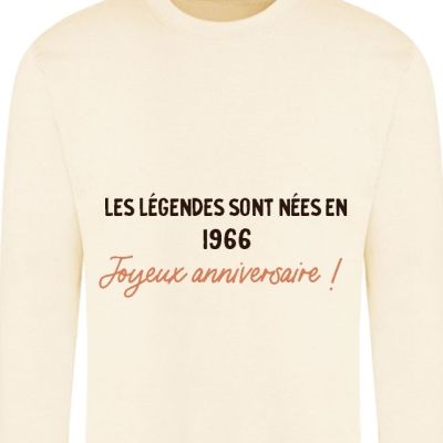 Sweat message générique année 1966