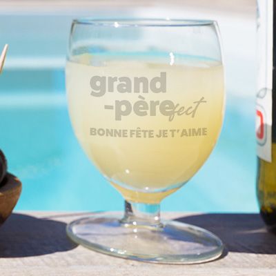 Verre à Ricard personnalisé ballon - Grand Père-fect