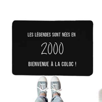 Paillasson message année 2000