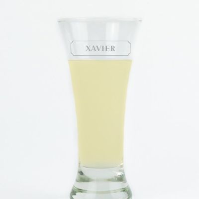 Verre à ricard long personnalisé pour un Xavier