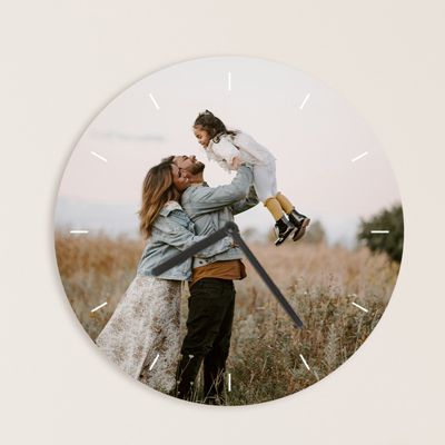 Horloge Photo Ronde