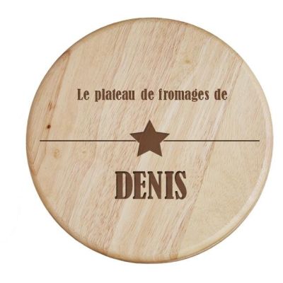 Set à fromage personnalisé pour un Denis