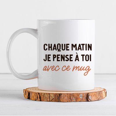 Mug personnalisé - Message
