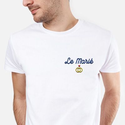 Tee shirt couple cadeau de mariage