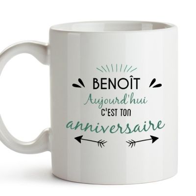 Mug personnalisé pour un Benoît