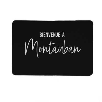 Paillasson personnalisé Montauban