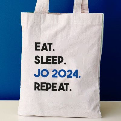 Tote bag personnalisé - Message Football