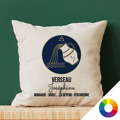 Coussin personnalisé - Signe Astrologique
