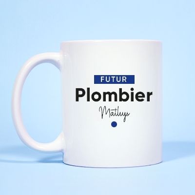 Mug personnalisé - Futur plombier