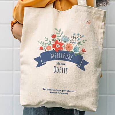 Tote bag personnalisé cadeau clearance