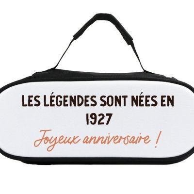 Sacoche de pétanque message générique année 1927