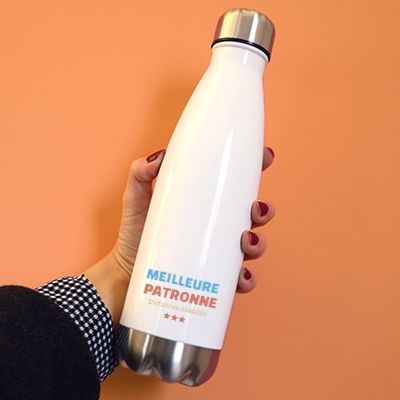 Gourde personnalisable - Meilleure Patronne