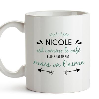 Mug personnalisé pour une Nicole